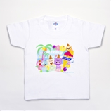 iiiあいすくりんTシャツ(ホワイト)120サイズ　(送料別)