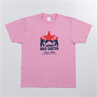 オリジナルロゴTシャツ　キッズサイズ・ピンク