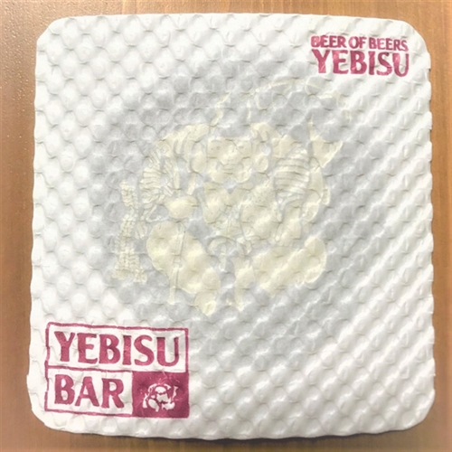 YEBISU BARオリジナルコースター