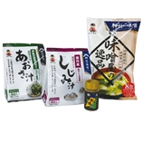 「オリジナル七味」と「こだわりの味噌汁」セット