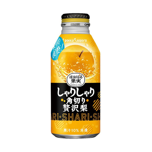 キャンペーン応募はがき付 【24本】しゃりしゃり角切り贅沢梨（400g）