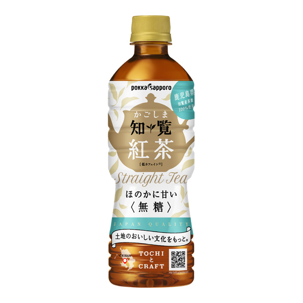 【24本】かごしま知覧紅茶無糖(520ml)