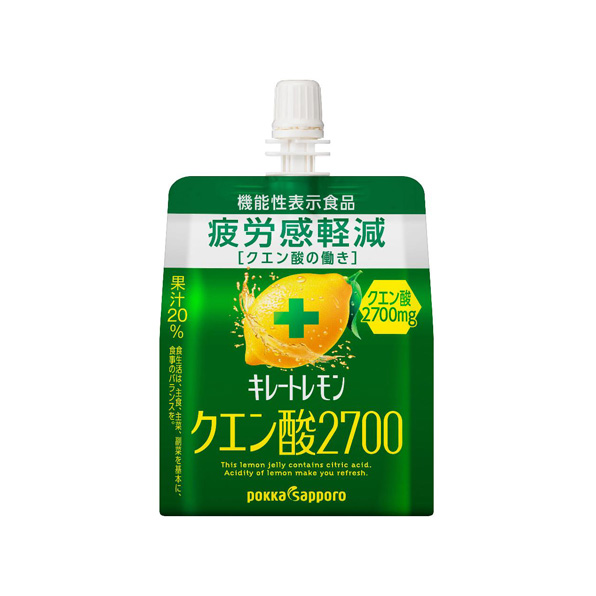 【小分け6袋】キレートレモンクエン酸2700ゼリー（165g）