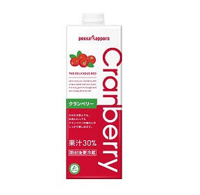 【小分け1本】1L業務用PSクランベリー30%