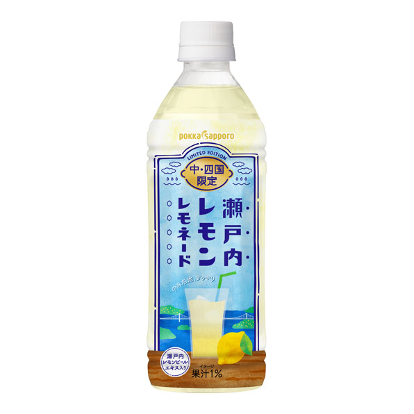 【24本】中・四国限定 瀬戸内レモンレモネード（500ml）