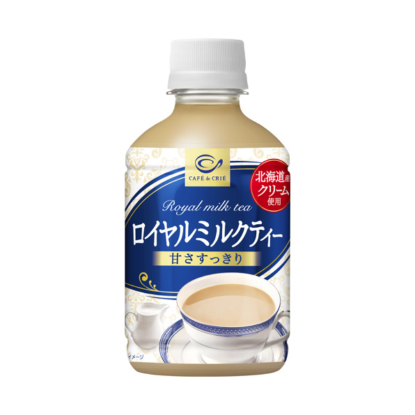 【24本】カフェ･ド･クリエ ロイヤルミルクティー（270ml）