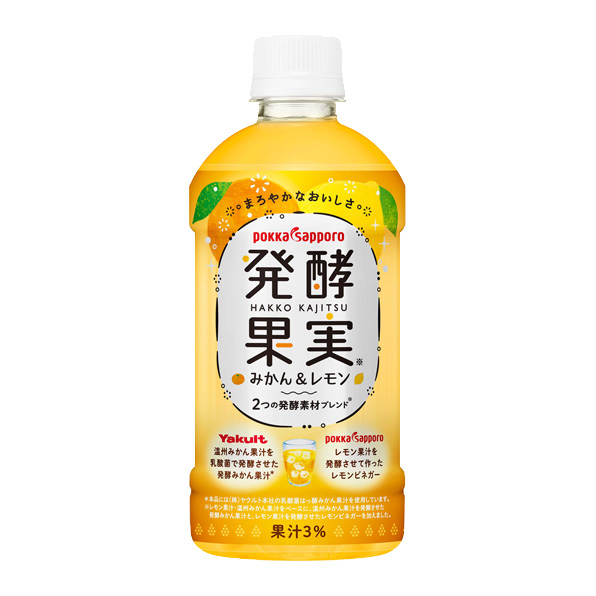 【24本】発酵果実みかん＆レモン（500ml）